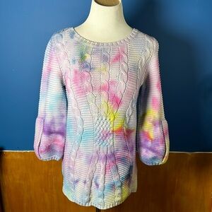 Tye dye sweater